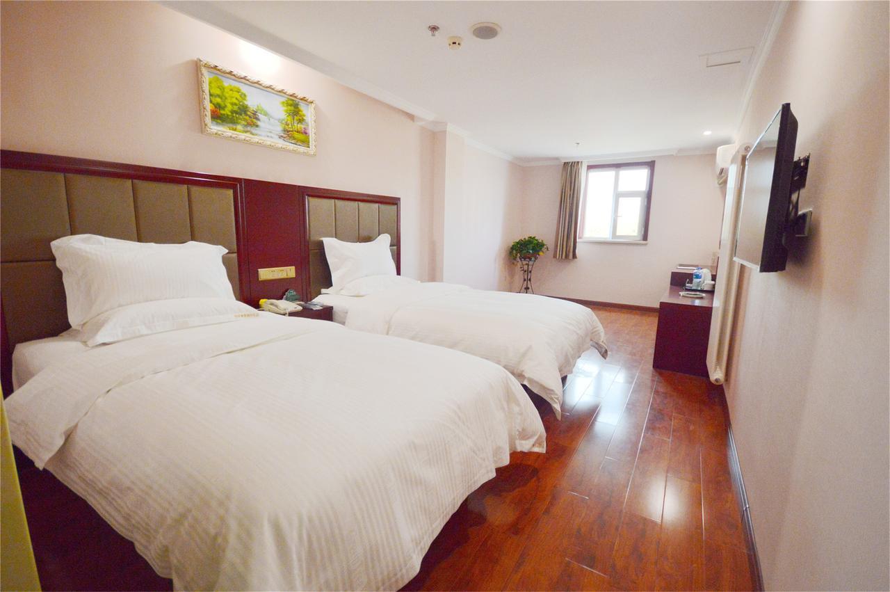 Greentree Inn Shandong Yantai Railway Station South Plaza Joy City Shell Hotel Bagian luar foto